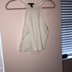 White Sweater Tank